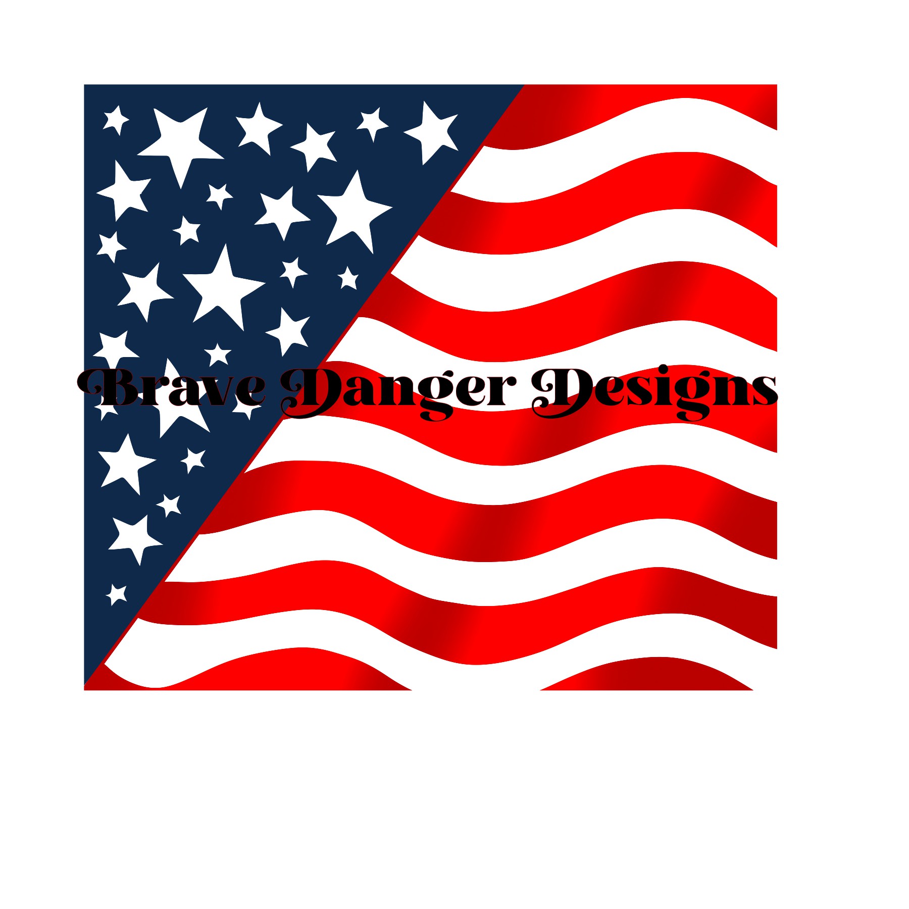 Stars And Stripes Template SVG & PNG - Brave Danger Designs