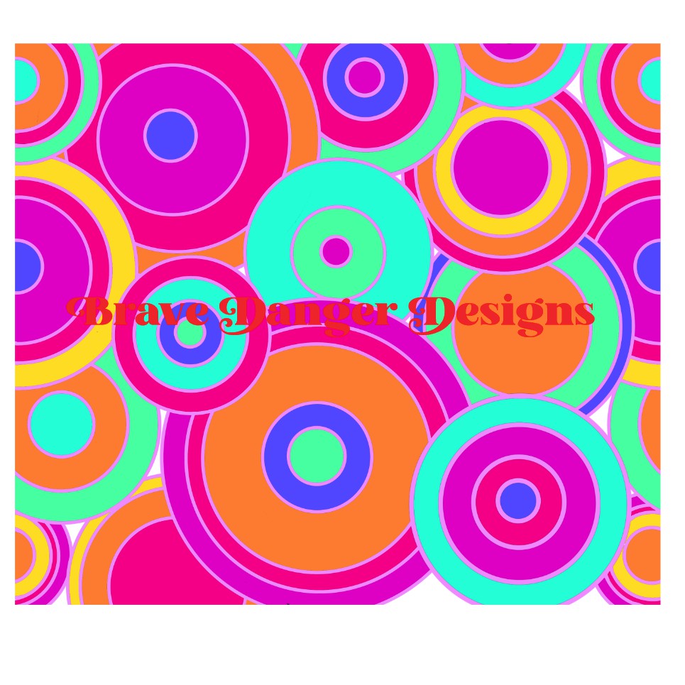 Groovy Chic Template SVG & PNG - Brave Danger Designs